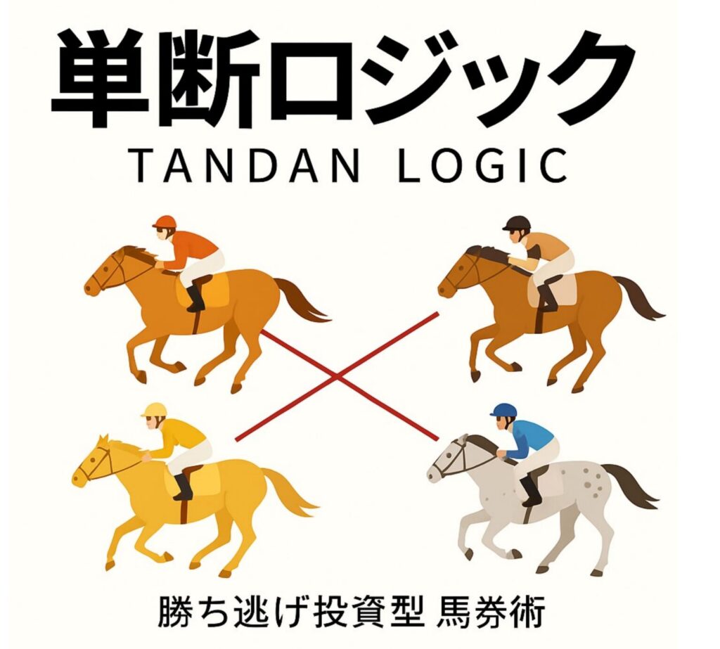 単断ロジックｰ勝ち逃げ投資馬券術のレビュー。