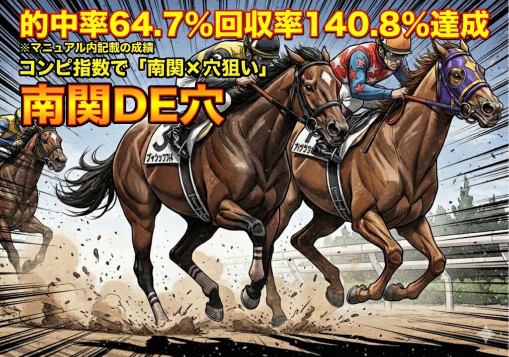 南関DE穴のレビュー。南関の穴馬攻略ならこれ一択。
