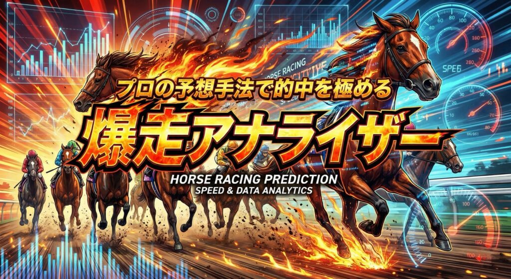 傾向分析AI爆走アナライザーからこれだけの好走馬が出現しました！
