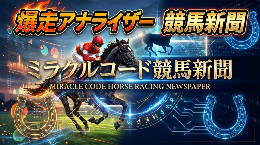 ユニコーンステークスはパワーアップロジックが単勝的中！爆走アナライザーTEAM募集中です。